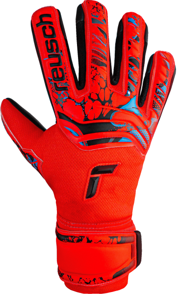 Reusch Attrakt Grip Evolution 5370825 3333 schwarz rot front